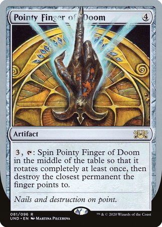 Pointy Finger of Doom [Unsanctioned] | Good Games Cannington