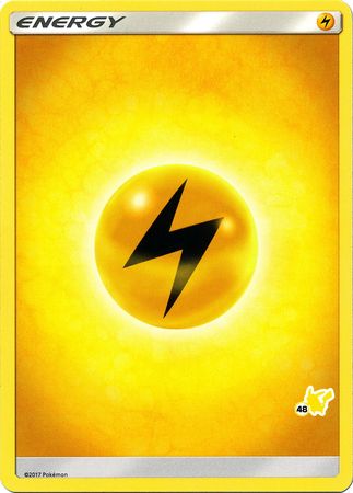 Lightning Energy (Pikachu Stamp #48) [Battle Academy 2020] | Good Games Cannington