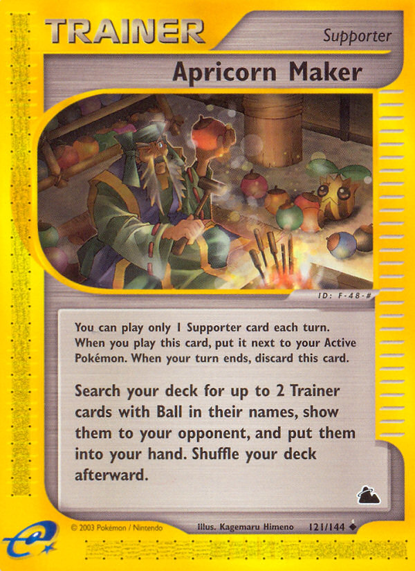 Apricorn Maker (121/144) [Skyridge] | Good Games Cannington