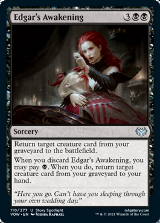 Edgar's Awakening [Innistrad: Crimson Vow] | Good Games Cannington