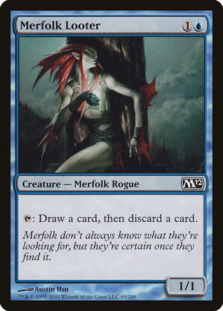 Merfolk Looter [Magic 2012] | Good Games Cannington