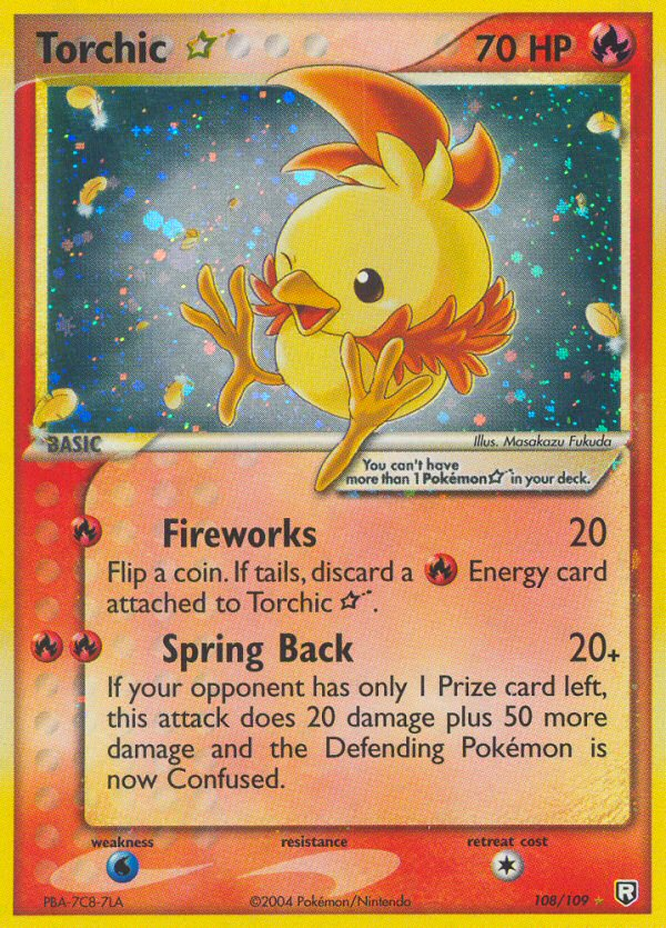 Torchic Star (108/109) [EX: Team Rocket Returns] | Good Games Cannington