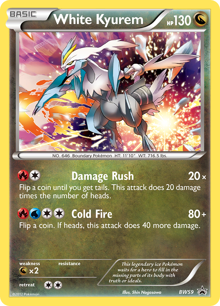 White Kyurem (BW59) [Black & White: Black Star Promos] | Good Games Cannington