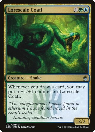 Lorescale Coatl [Masters 25] | Good Games Cannington