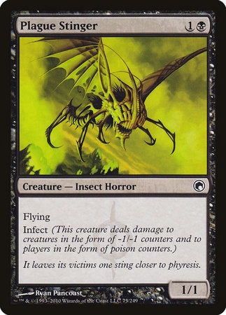 Plague Stinger [Scars of Mirrodin] | Good Games Cannington