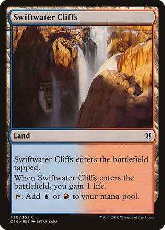 Swiftwater Cliffs [Commander 2016] | Good Games Cannington