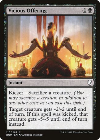 Vicious Offering [Dominaria] | Good Games Cannington