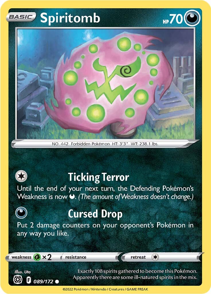 Spiritomb (089/172) [Sword & Shield: Brilliant Stars] | Good Games Cannington