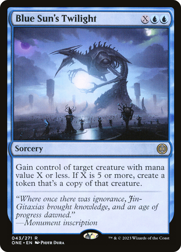 Blue Sun's Twilight [Phyrexia: All Will Be One] | Good Games Cannington