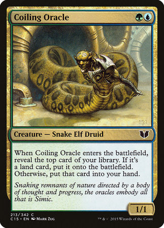 Coiling Oracle [Commander 2015] | Good Games Cannington