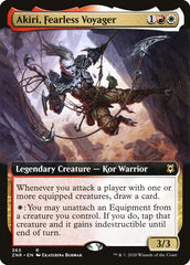 Akiri, Fearless Voyager (Extended Art) [Zendikar Rising] | Good Games Cannington