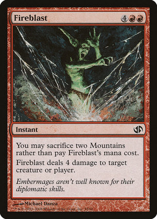 Fireblast [Duel Decks: Jace vs. Chandra] | Good Games Cannington