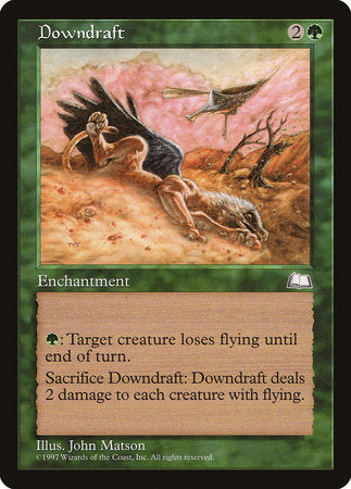 Downdraft [Weatherlight] | Good Games Cannington