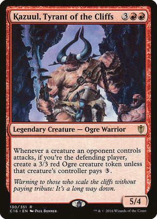 Kazuul, Tyrant of the Cliffs [Commander 2016] | Good Games Cannington