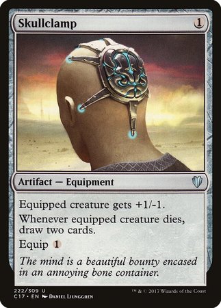 Skullclamp [Commander 2017] | Good Games Cannington