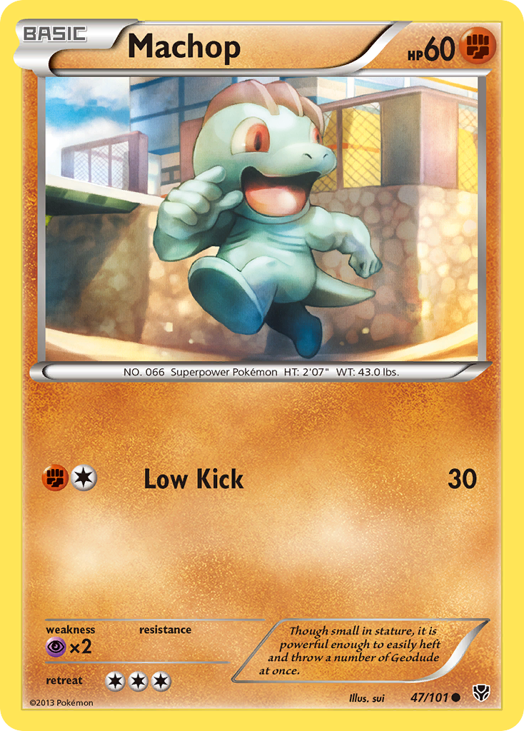 Machop (47/101) [Black & White: Plasma Blast] | Good Games Cannington