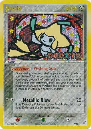 Jirachi (9/107) (Stamped) [EX: Deoxys] | Good Games Cannington