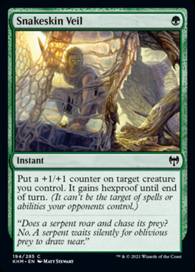 Snakeskin Veil [Kaldheim] | Good Games Cannington