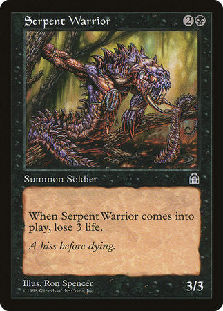 Serpent Warrior [Stronghold] | Good Games Cannington