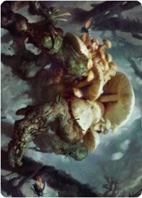 Swarm Shambler Art Card [Zendikar Rising Art Series] | Good Games Cannington