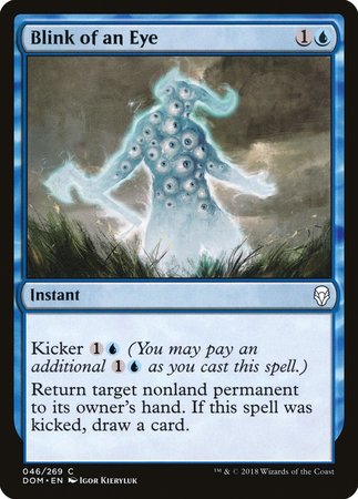 Blink of an Eye [Dominaria] | Good Games Cannington