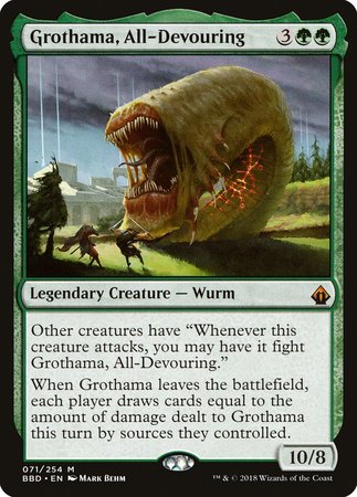 Grothama, All-Devouring [Battlebond] | Good Games Cannington