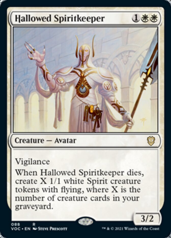 Hallowed Spiritkeeper [Innistrad: Crimson Vow Commander] | Good Games Cannington