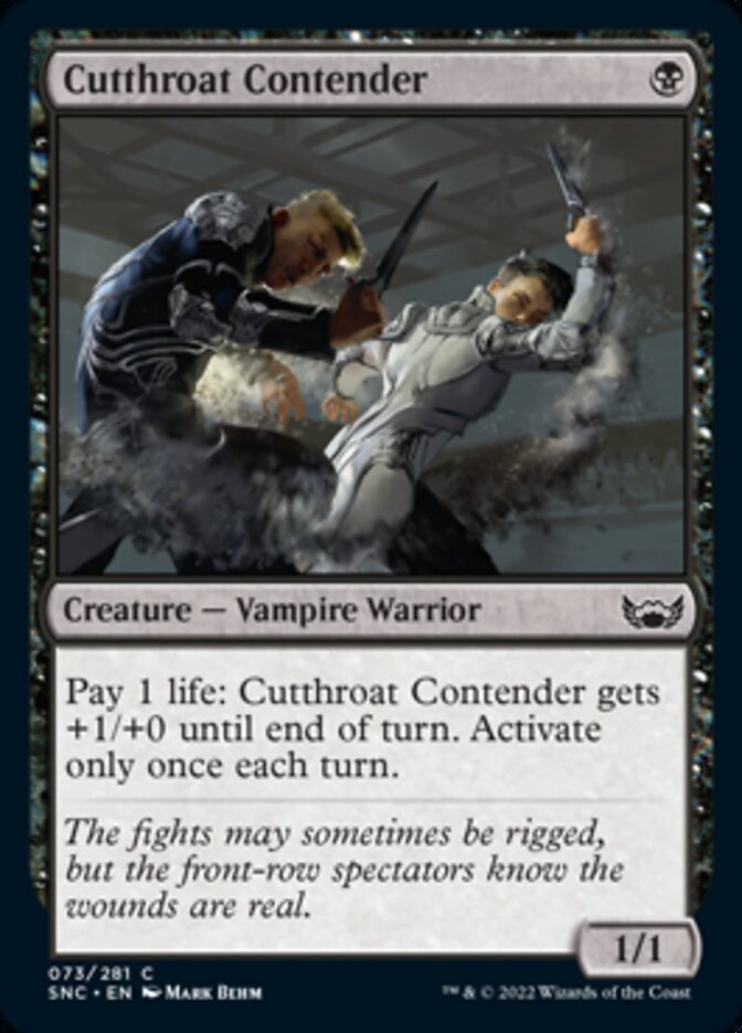 Cutthroat Contender [Streets of New Capenna] | Good Games Cannington