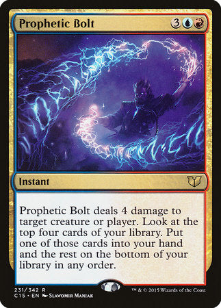 Prophetic Bolt [Commander 2015] | Good Games Cannington
