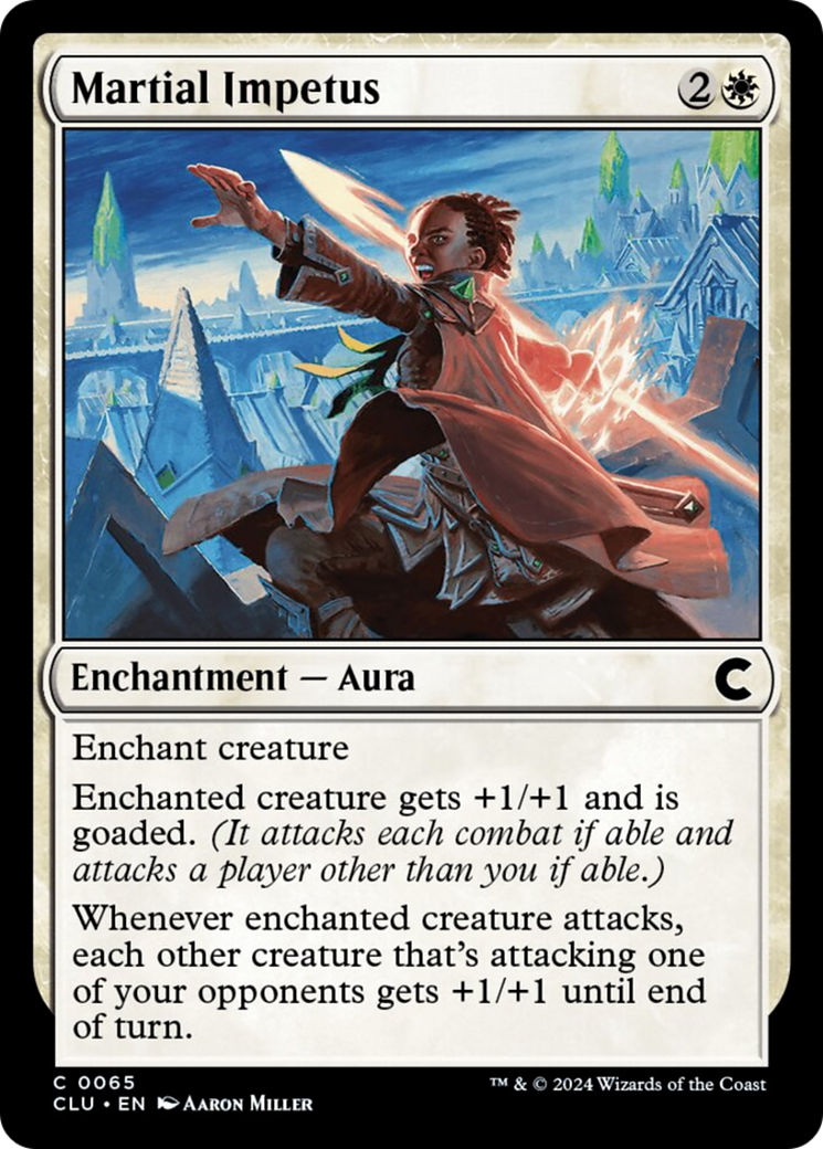 Martial Impetus [Ravnica: Clue Edition] | Good Games Cannington