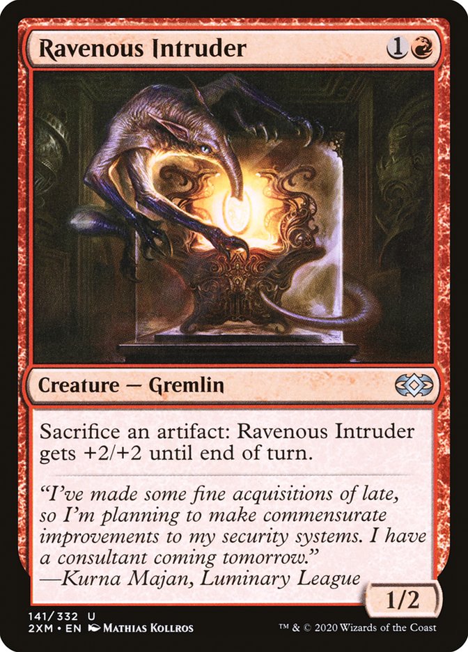 Ravenous Intruder [Double Masters] | Good Games Cannington