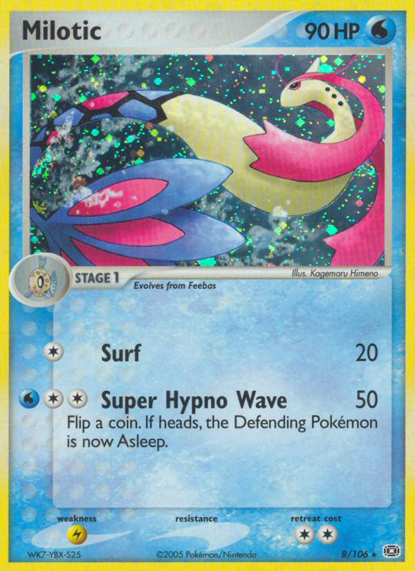 Milotic (8/106) [EX: Emerald] | Good Games Cannington