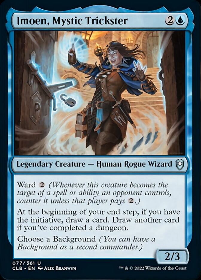 Imoen, Mystic Trickster [Commander Legends: Battle for Baldur's Gate] | Good Games Cannington