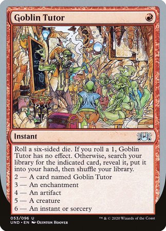Goblin Tutor [Unsanctioned] | Good Games Cannington