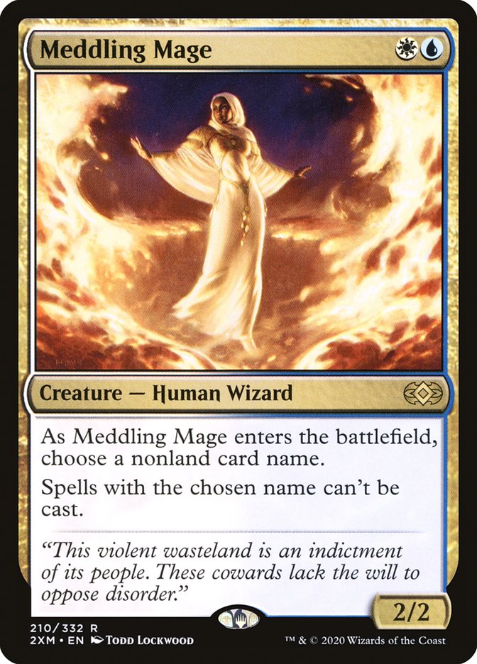 Meddling Mage [Double Masters] | Good Games Cannington