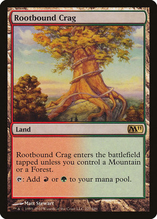 Rootbound Crag [Magic 2011] | Good Games Cannington