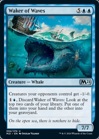 Waker of Waves [Core Set 2021] | Good Games Cannington
