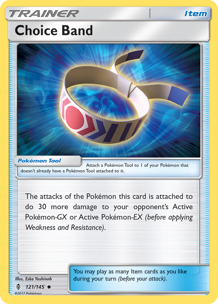 Choice Band (121/145) [Sun & Moon: Guardians Rising] | Good Games Cannington