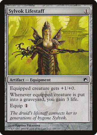 Sylvok Lifestaff [Scars of Mirrodin] | Good Games Cannington