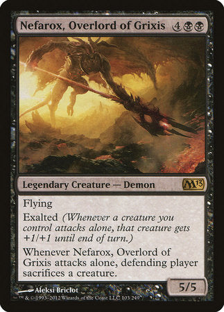 Nefarox, Overlord of Grixis [Magic 2013] | Good Games Cannington