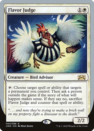 Flavor Judge [Unsanctioned] | Good Games Cannington