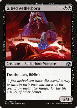 Gifted Aetherborn [Aether Revolt] | Good Games Cannington