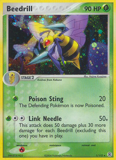 Beedrill (1/112) [EX: FireRed & LeafGreen] | Good Games Cannington