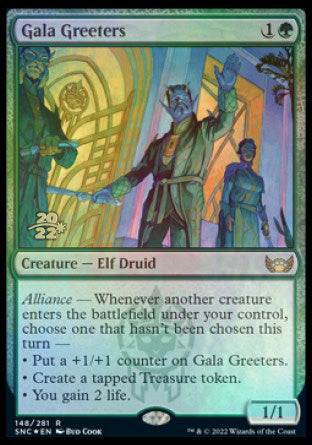 Gala Greeters [Streets of New Capenna Prerelease Promos] | Good Games Cannington