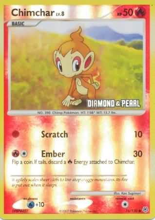 Chimchar (76/130) [Burger King Promos: 2008 Collection] | Good Games Cannington