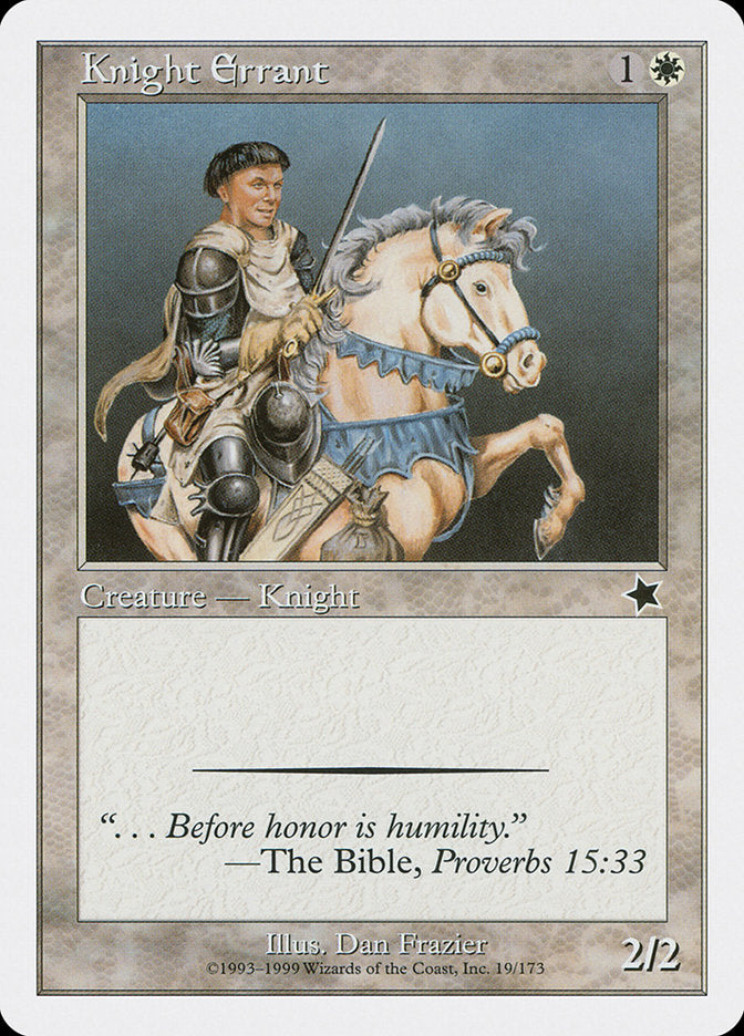 Knight Errant [Starter 1999] | Good Games Cannington
