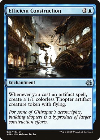 Efficient Construction [Aether Revolt] | Good Games Cannington
