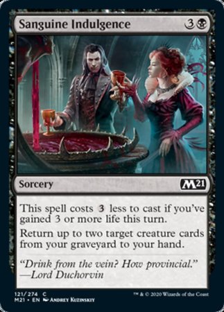 Sanguine Indulgence [Core Set 2021] | Good Games Cannington