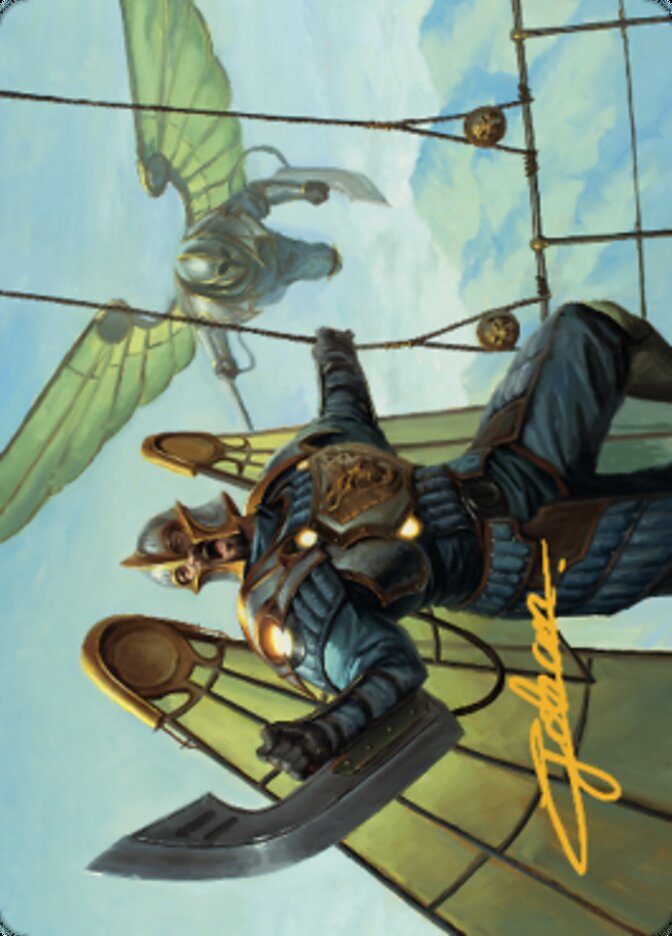 Air Marshal Art Card (Gold-Stamped Signature) [The Brothers' War Art Series] | Good Games Cannington