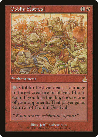 Goblin Festival [Urza's Destiny] | Good Games Cannington